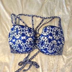 Shade & Shore Tie Dye Swim Top